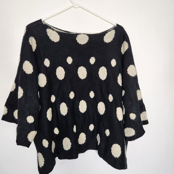 Staccato Black & White Knit Sweater - Picture 3 of 5